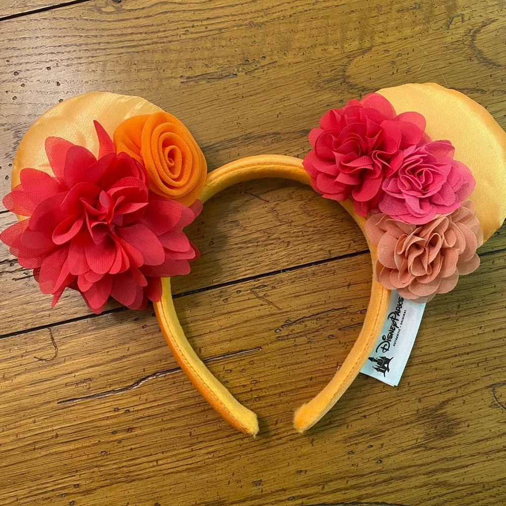 Disney Parks Floral Mickey Ears